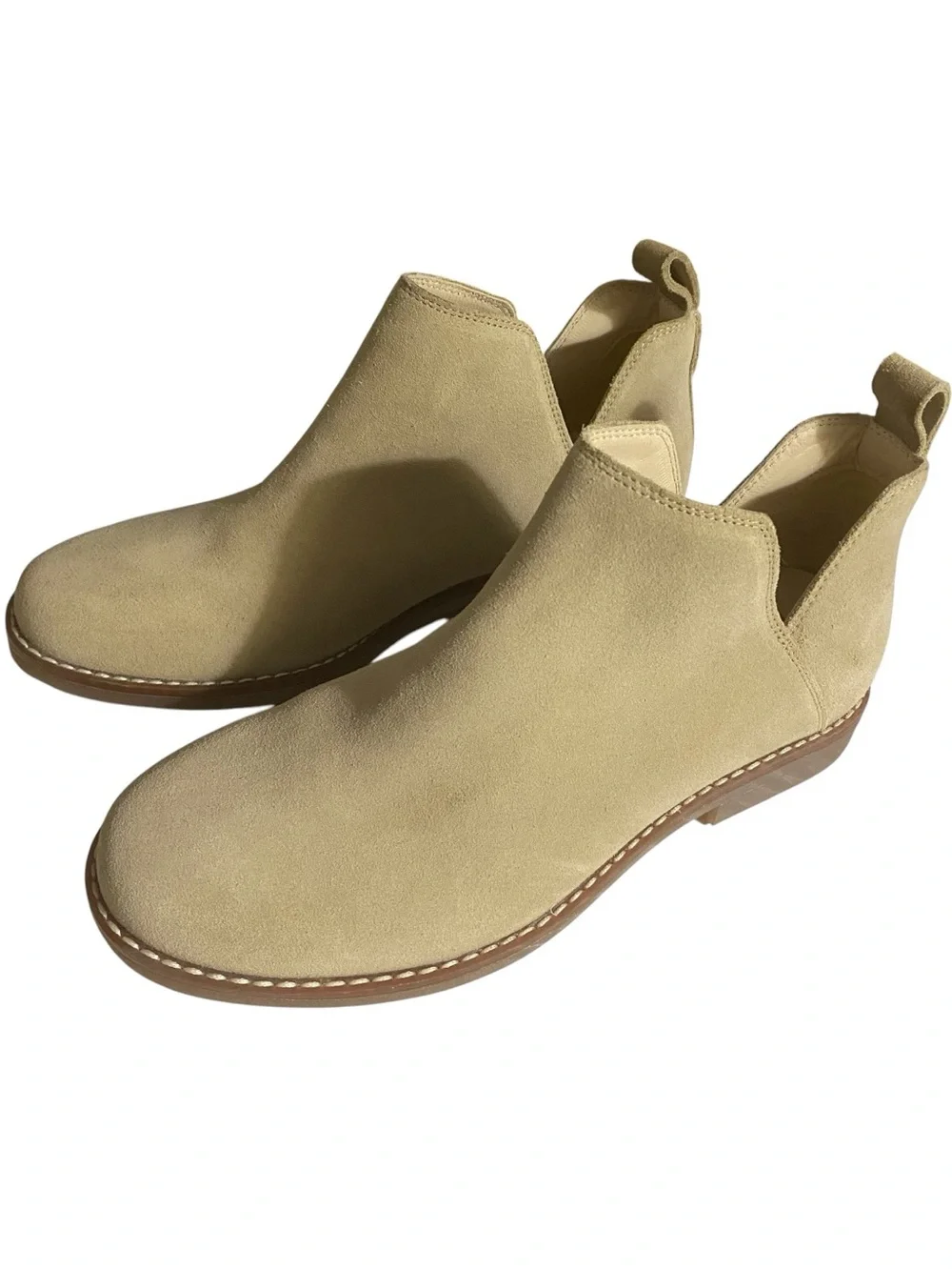 Hush Puppies Boots, Mazin Cayto Chelsea Ankle Boot, Suede Leather, Sz 9, EU 41